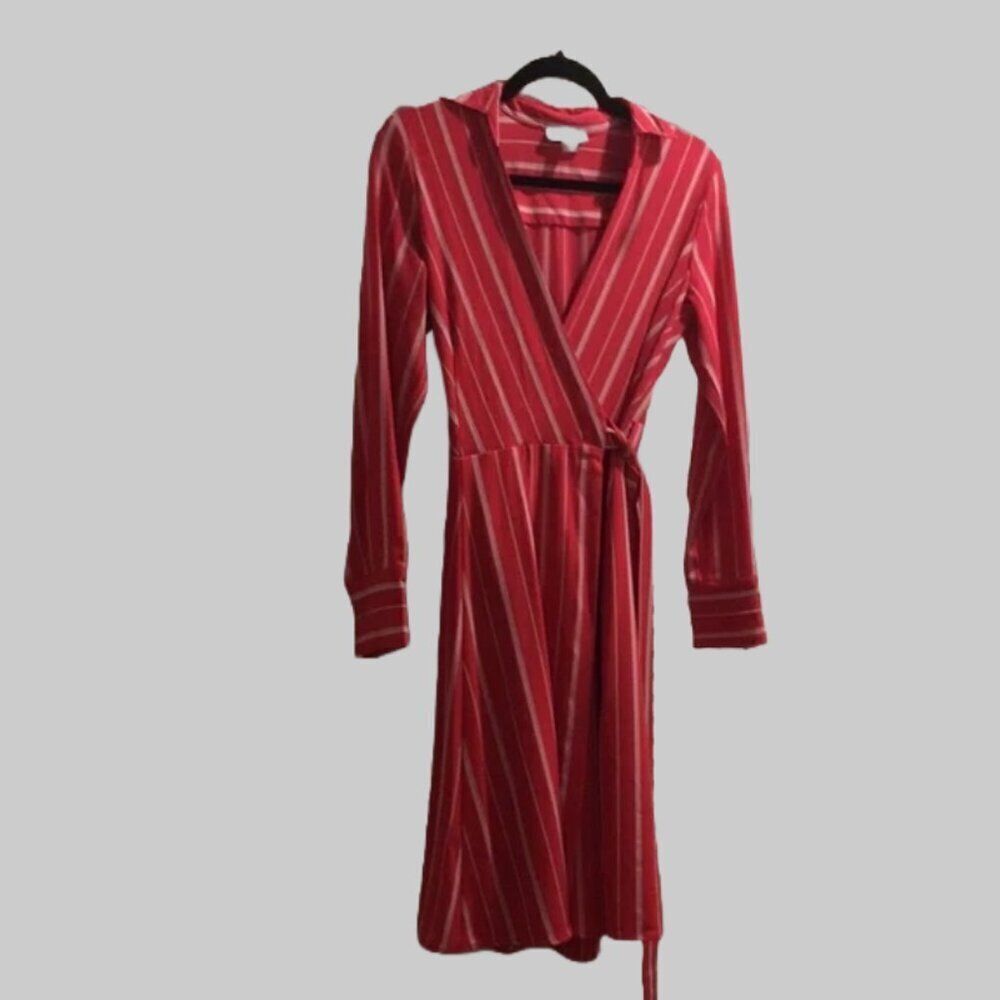 NWT Calvin Klein Wrap Collared Dress